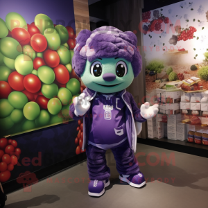  Grape maskot kostume...