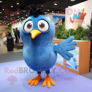 Sky Blue Blackbird mascotte...