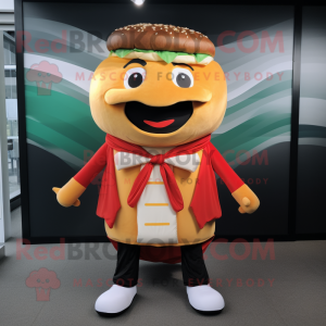  Hamburger maskot kostume...