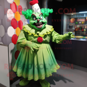 Grüne böse Clown...