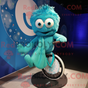 Turkis Unicyclist maskot...