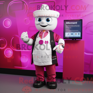 Magenta Doctor máscara de...