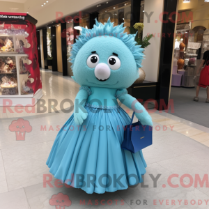 Disfraz de mascota Cyan...