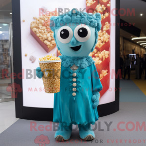 Turkis Pop Corn maskot...