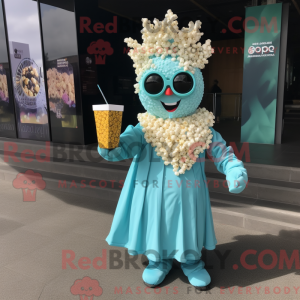 Turkis Pop Corn maskot...