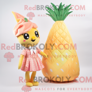Peach Pineapple mascot...