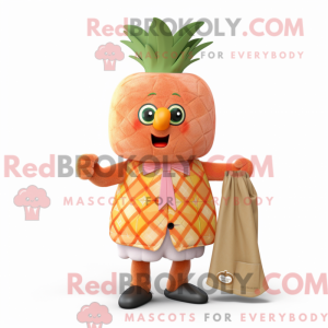 Peach Pineapple mascot...