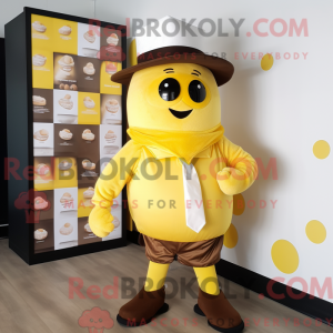 Yellow Chocolates mascot...