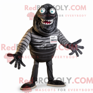Svart Trilobite maskot...