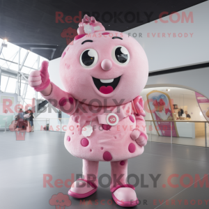 Pink Ice Cream mascot...