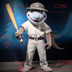 Silver Swordfish mascot...