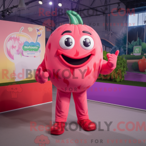 Pink Tomato mascottekostuum...