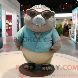 Glyptodon-Maskottchen-Kostü...