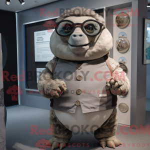 Glyptodon mascot costume...