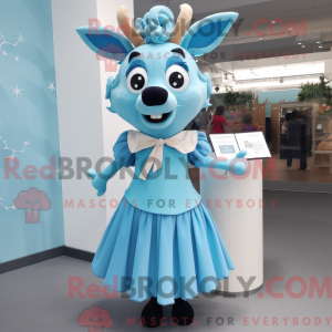 Postava maskota Sky Blue...