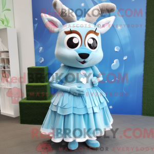 Postava maskota Sky Blue...