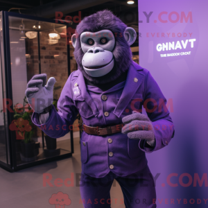 Paars chimpansee...