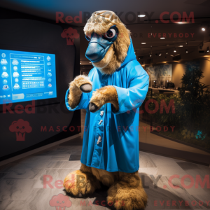 Blue Camel maskotdraktfigur...
