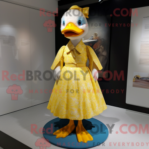 Duck mascot costume...