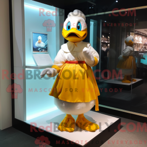 Duck mascot costume...