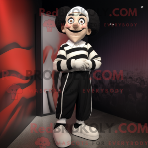 Mime mascot costume...