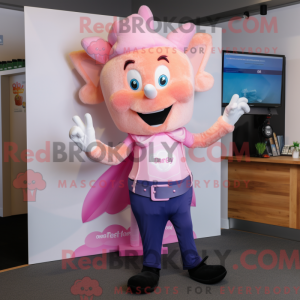 Pink Tooth Fairy maskot...
