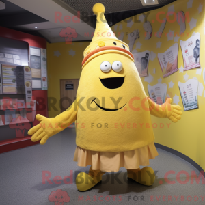 Postava maskota Yellow Ray...