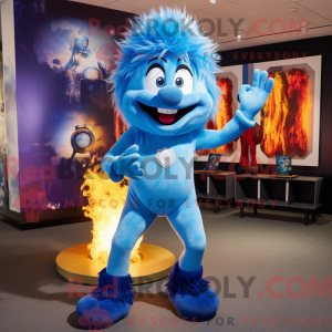 Maskotka Blue Fire Eater w...