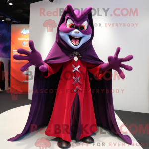 Magenta Vampire mascot...