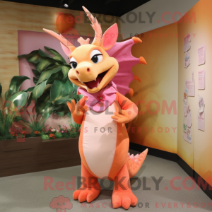 Figura de máscara de dragão...