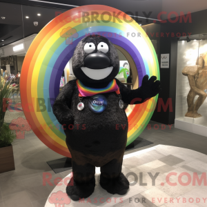 Black Rainbow mascot...