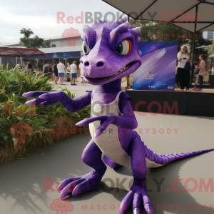 Purple Coelophysis mascot...