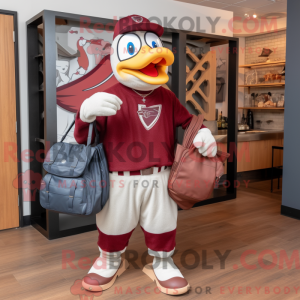 Disfraz de mascota Maroon...