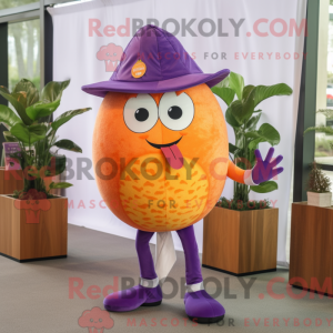 Purple Grapefruit mascot...