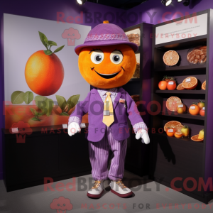 Purple Grapefruit mascot...