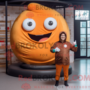 Rust Donut maskot kostume...