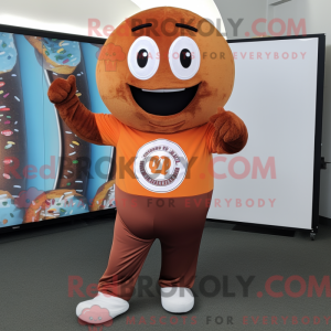 Rust Donut maskot kostume...