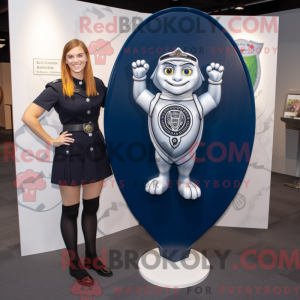 Figura de máscara de escudo...