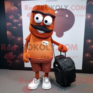 Rust Golf Bag maskot...