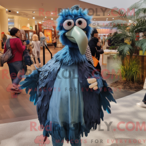 Blue Emu mascot costume...