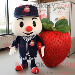 Navy Strawberry maskot...