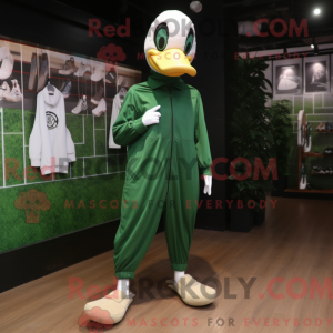 Forest Green Swan máscara...