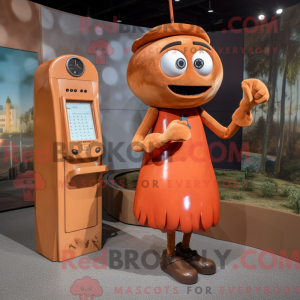 Rust Phone mascottekostuum...
