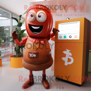 Rust Phone maskot kostyme...