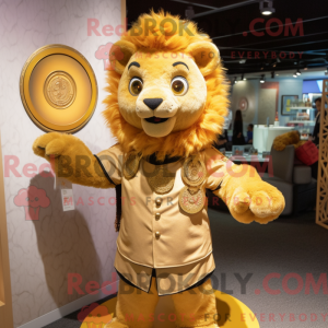 Disfraz de mascota Gold...