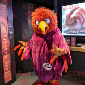 Disfraz de mascota Magenta...