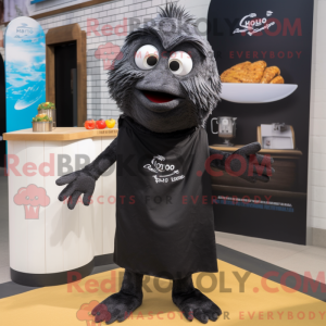 Personaggio mascotte Black...
