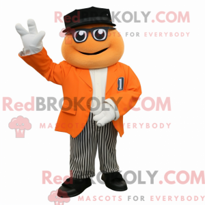 Postava maskota oranžové...