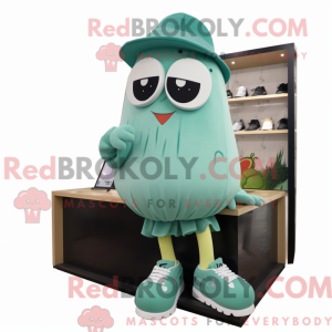 Teal Melon Maskottchen...