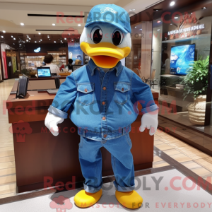 Figura de máscara de pato...